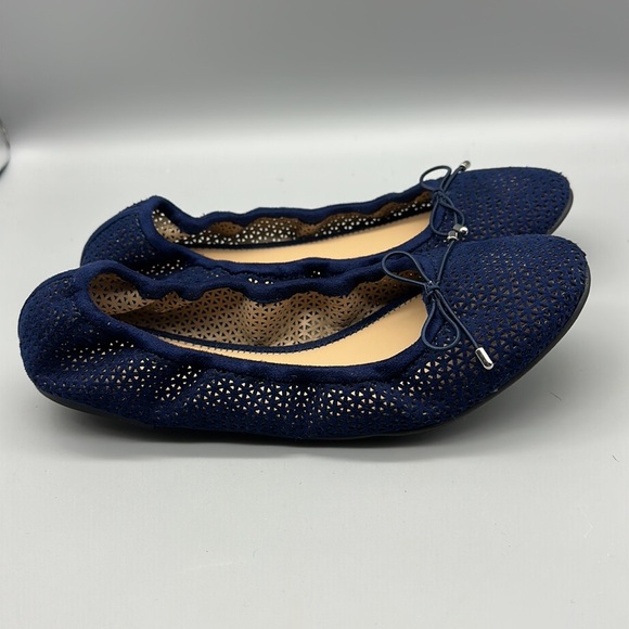 Kaari Blue Shoes - Kari blue women’s blue ballet flat shoes size 8.5